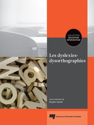 cover image of Les dyslexies-dysorthographies